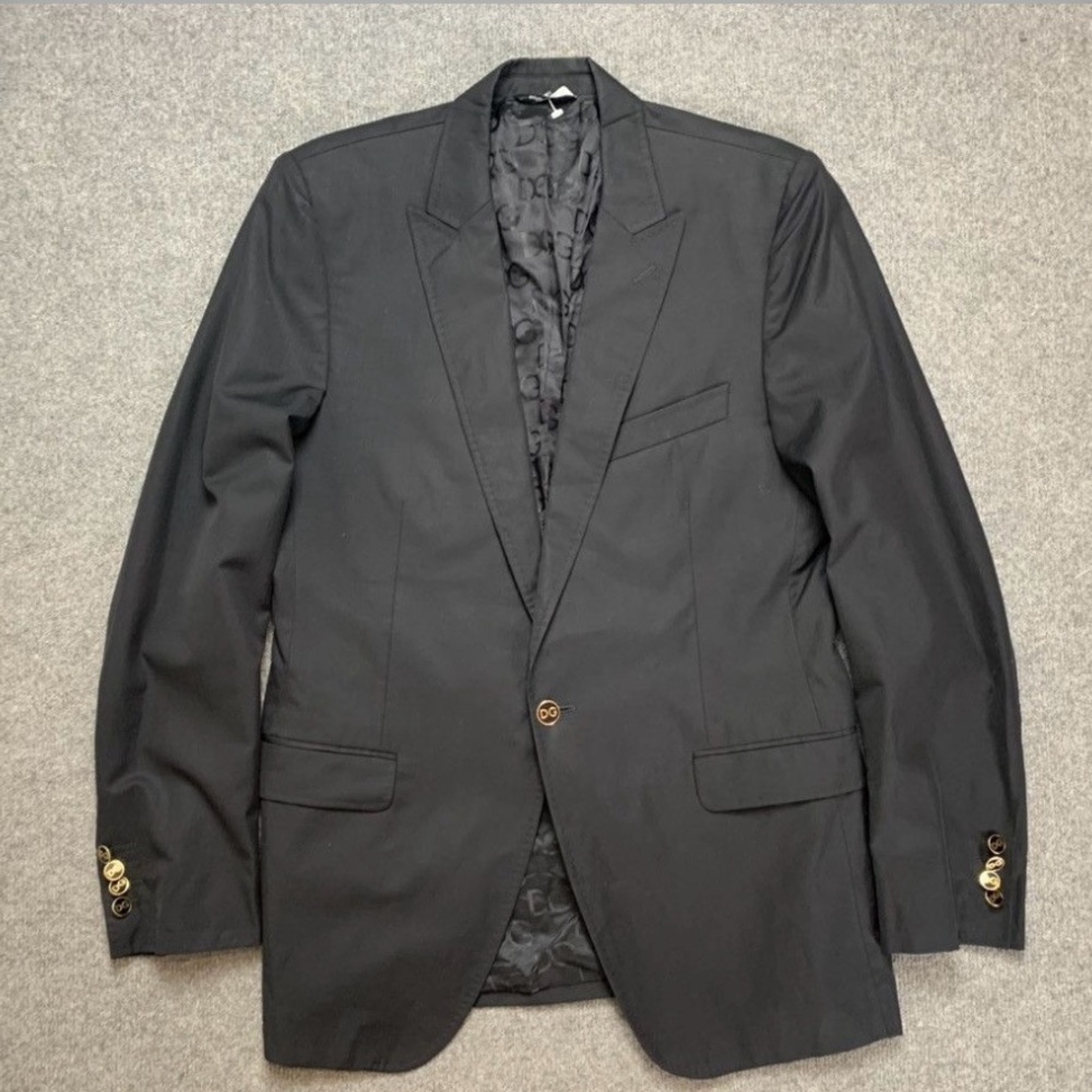 Black Men's Blazer by Dolce&Gabbana